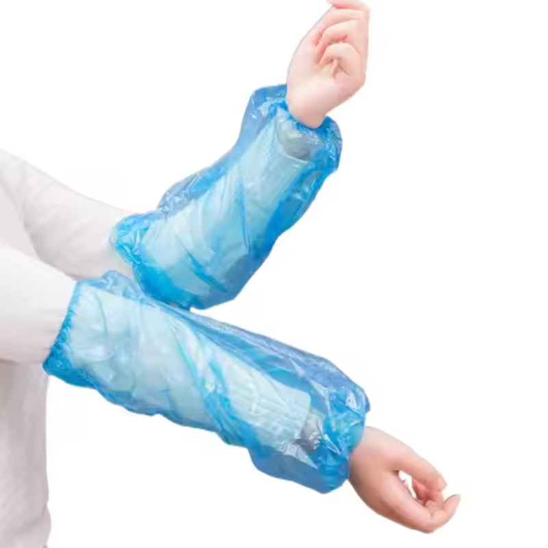 Plastic PE CPE Arm Sleeves Waterproof Disposable Plastic Oversleeves