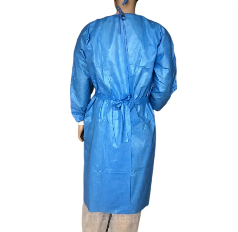 Disposable Gown Detail