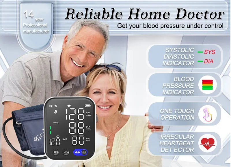 Blood Pressure Monitor Display