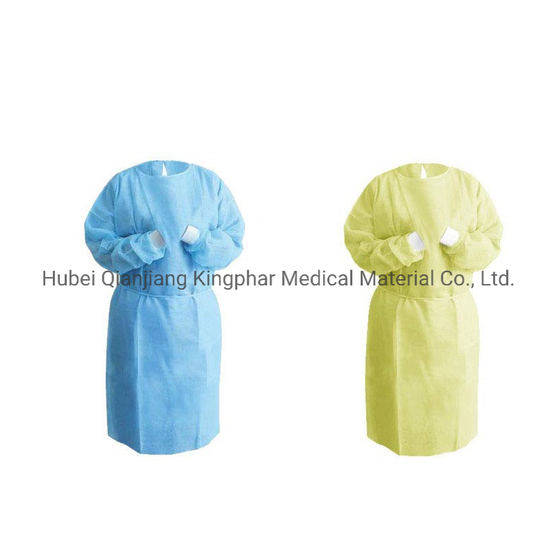 Disposable Surgical Gown for Hospital PP/PE/SMS Gown