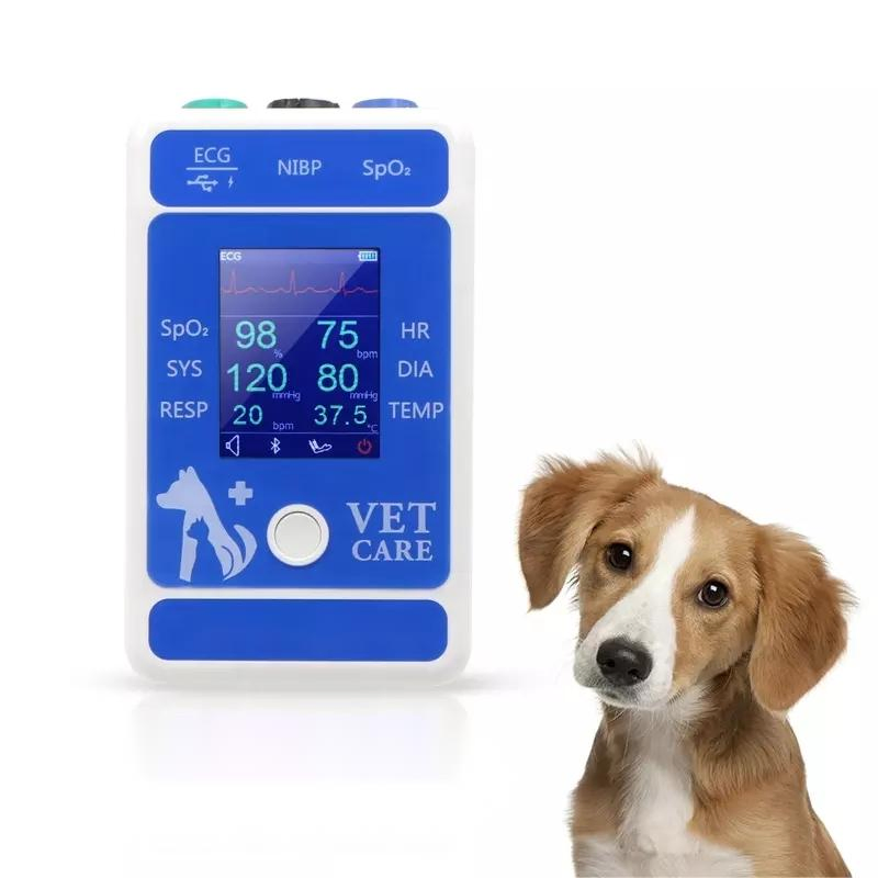 Animal Clinic 6-Vital Signs Free APP Veterinary Monitor Portable Homecare Pet Monitoring System