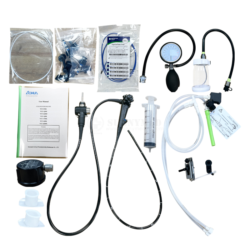 Top Quality Aohua Aq-100 Flexible Endoscopy Gastroscope Colonoscope Camera System