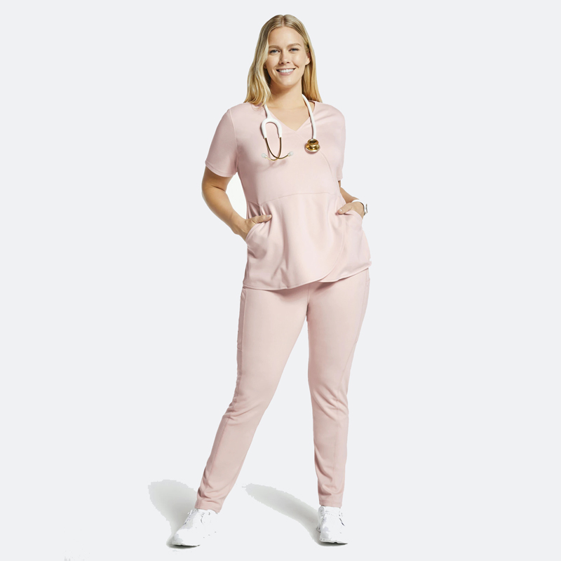 Women Uniform Doctor Medical Slim Fit Hospital Uniform Scrubs