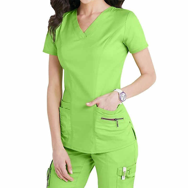 Wholesale New Nurse Scrubs Elegant Hospital Uniforms Medical Nursing Scrubs