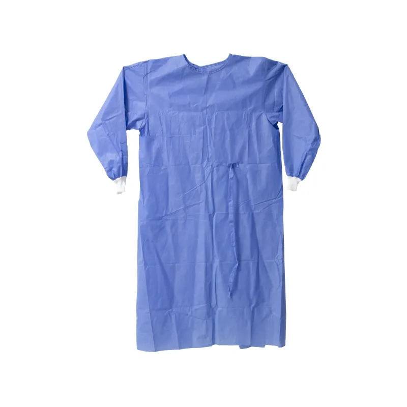 Isolation Surgical Gown Disposable AAMI Level 1/2/3 SMS Durable Fluid Resistant