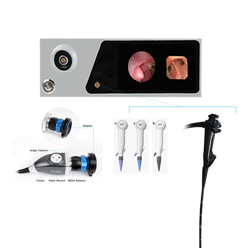 Endoscopy Camera Flexible and Rigid Endoscopic Camera System with Freezing