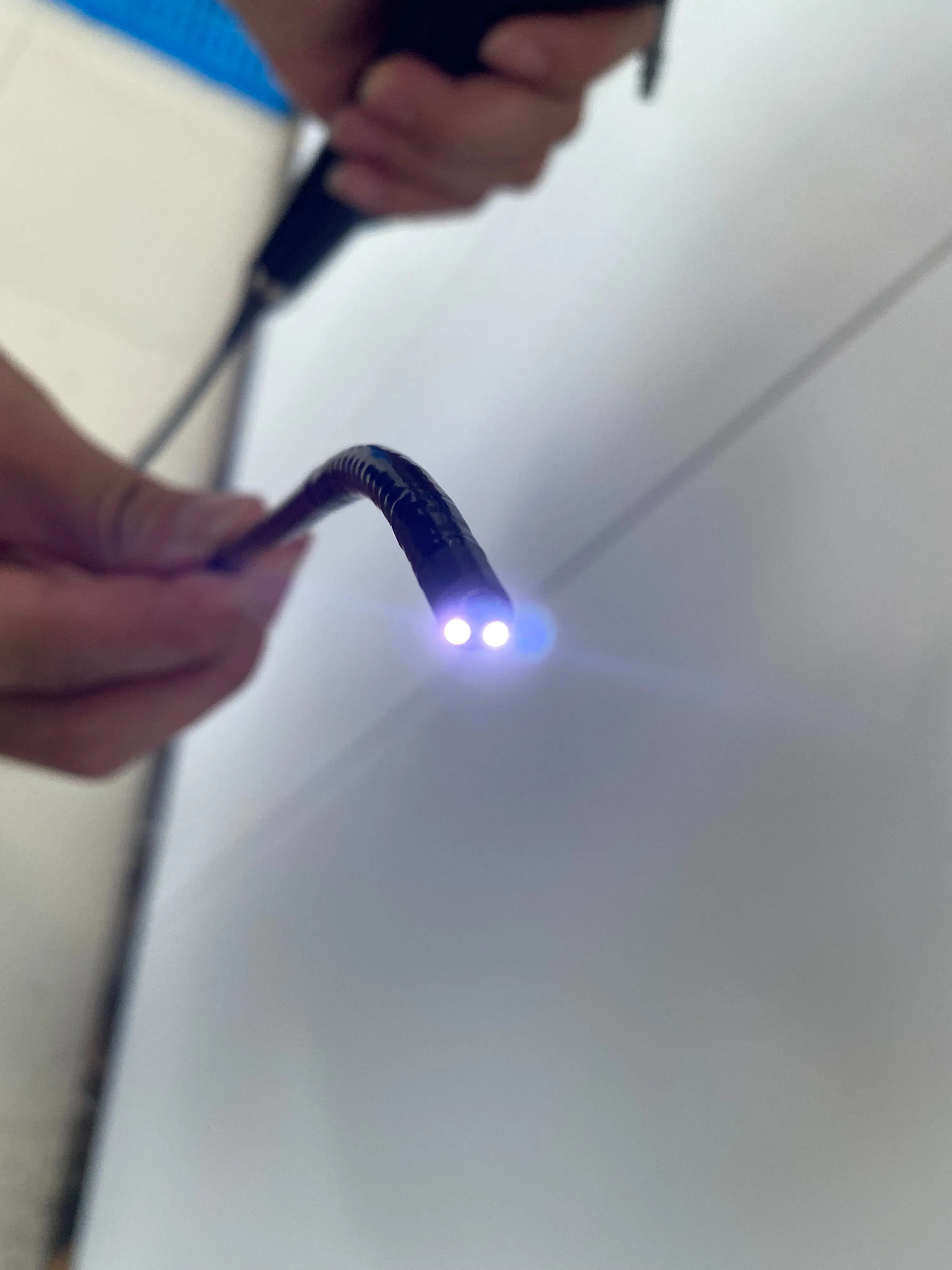 Portable Flexible Video Laryngoscope Bronchoscopy Nasopharyngoscope Surgical Flexible Laryngoscope Medical Fiber Optic Video Laryngoscope