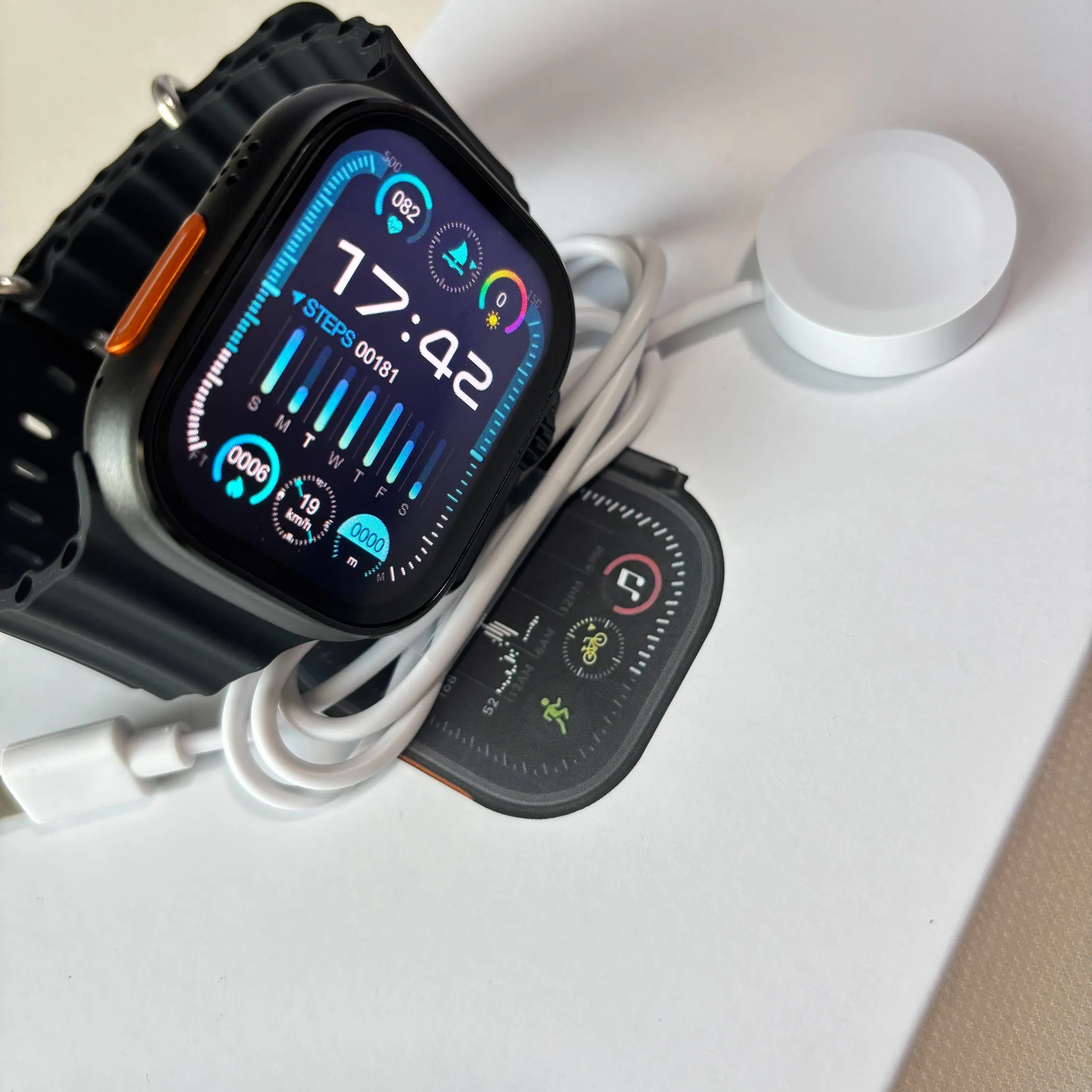 Cycling Professional Ultra2 Step Frequency Monitoring, Power Estimation, Route Planning Watch Health Butler Smart Watch