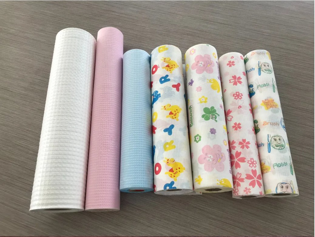 Disposable Non Woven Bed Sheet Roll Massage Table Sheets Non-Woven Fabric Table Rolls