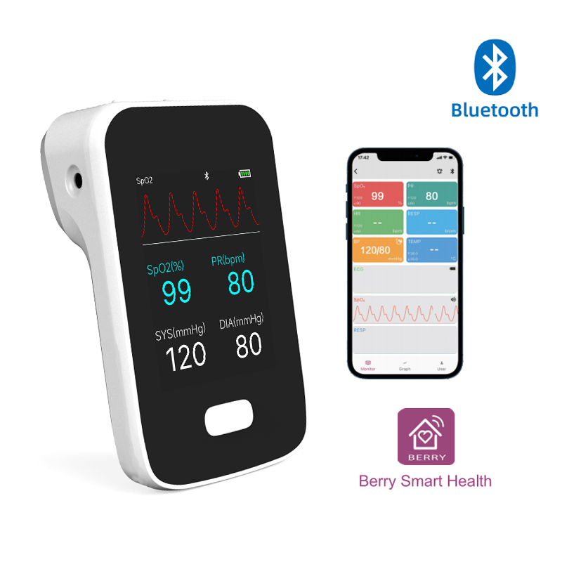 Hot Selling Multi-Parameter Patient Monitor Portable Stress ECG Hospital Patient Monitor