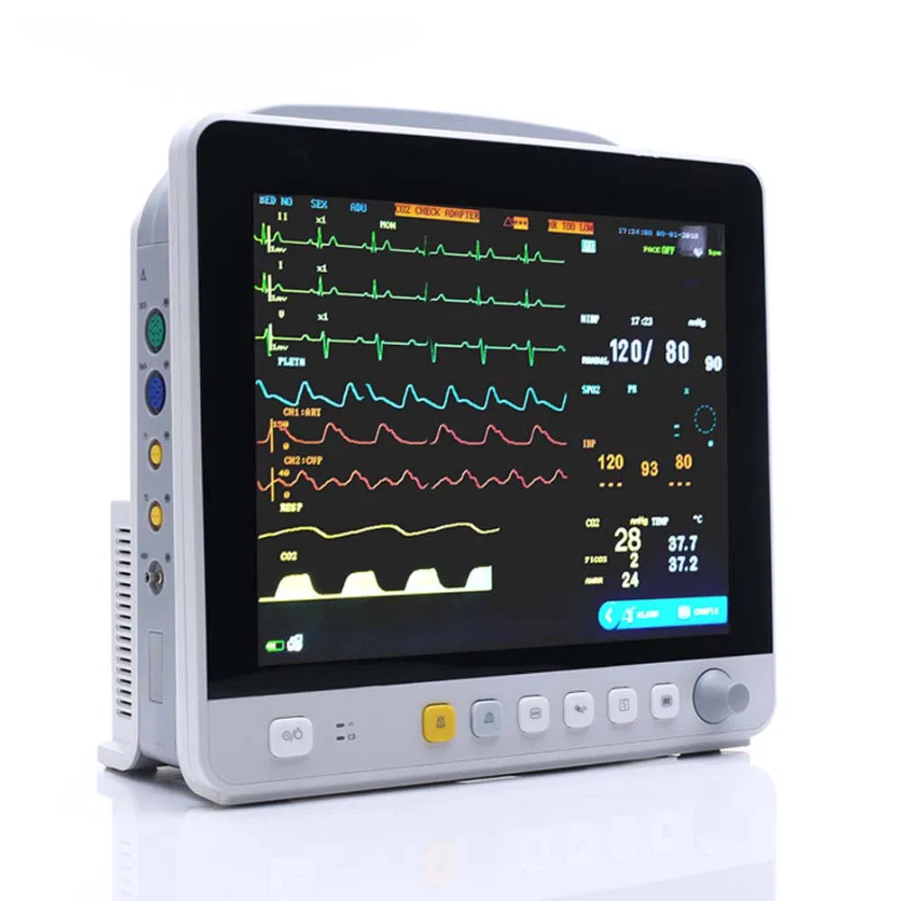 ICU Room Medical Equipment Multi-Parameter Portable Patient Monitor