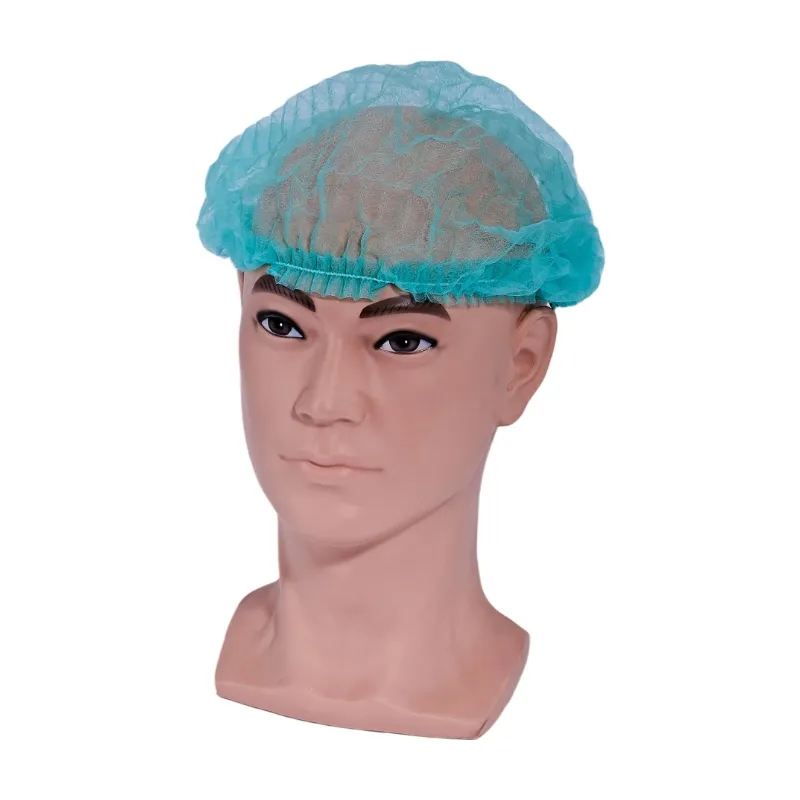 Disposable Bouffant Cap Blue