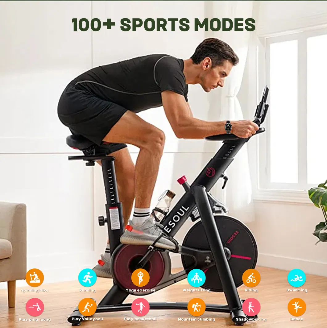 Waterproof Smartwatch with 410mAh Battery and Health Tracking