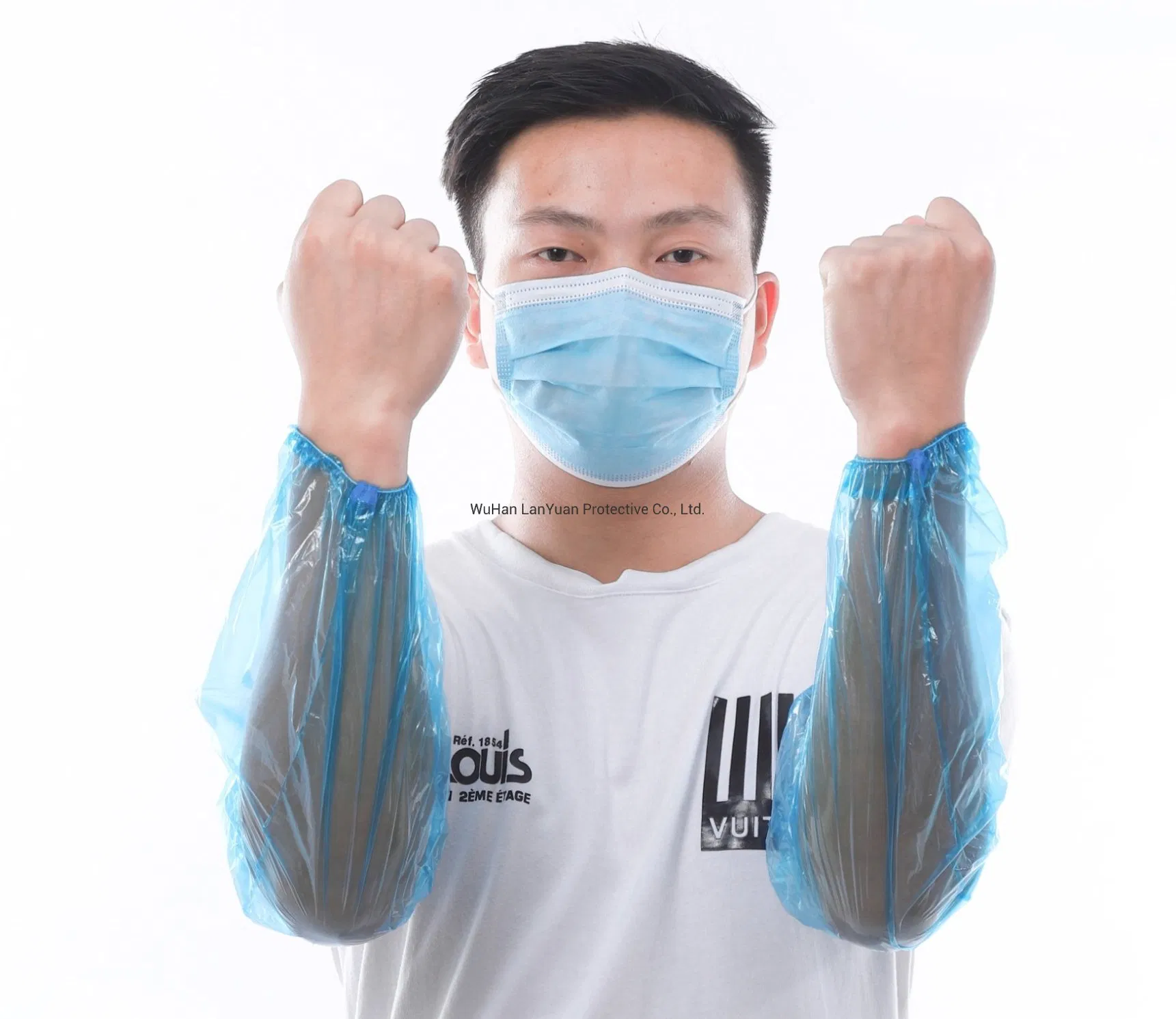Protective Disposable Nonwoven Arm Sleeve Cover Plastic Oversleeve