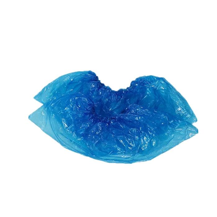 ISO13485 CE Anti Dust Machine Hand Made PE Nonwoven Isolation Surgical Plastic Disposable Plastic Waterproof Hospital CPE LDPE Medical Foot Shoe Covers