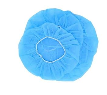 ODM High Quality Disposable PP Non Woven Strip Bouffant Head Cover Hair Clip Cap