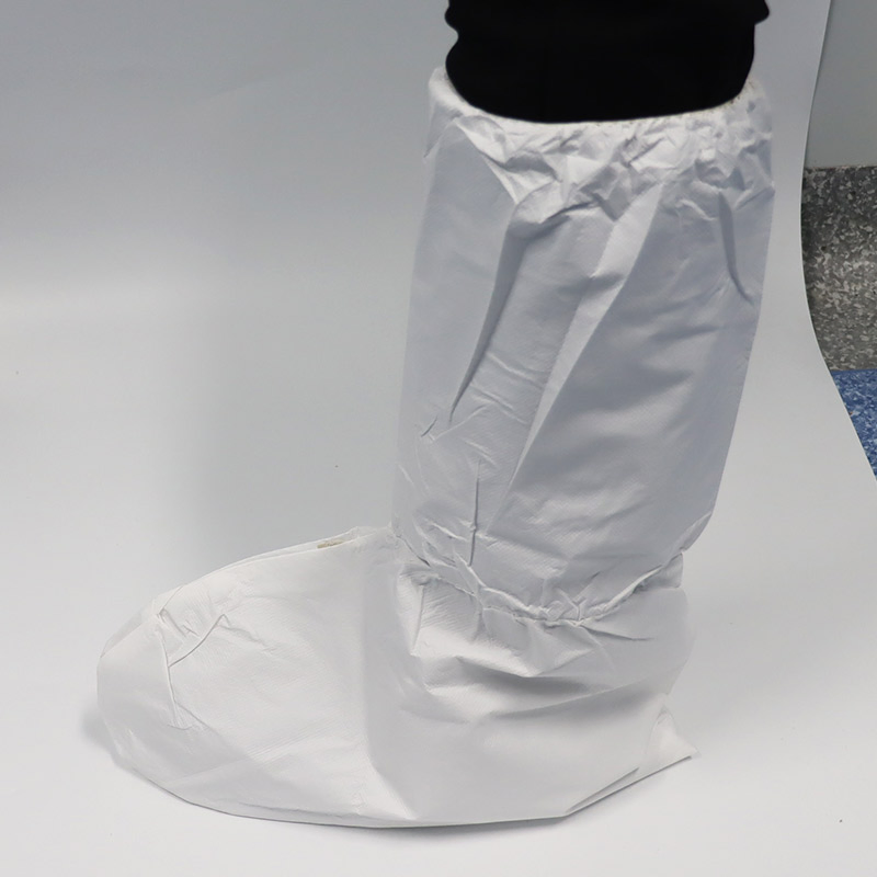 Waterproof Non Woven PE Factory Direct Wholesale Disposable Medical PP Shoe Cover / Boot Covers PPE Safety Boots OEM Customized