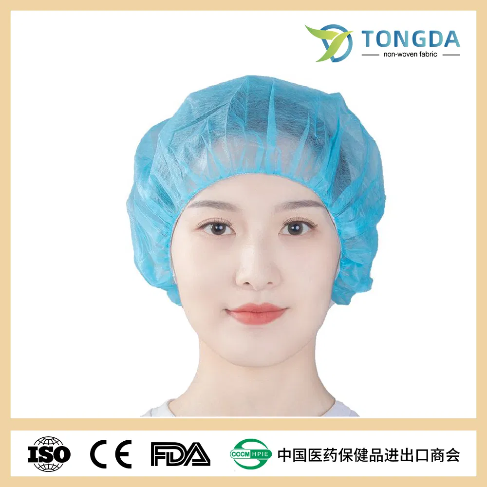 Disposable Nonwoven Medical Cap Bouffant Cap Doctor