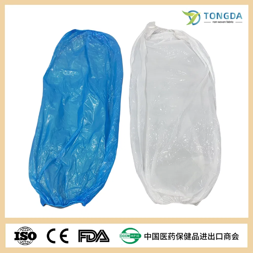OEM Disposable PE Plastic Waterproof Sleeve Cover single use oversleeves