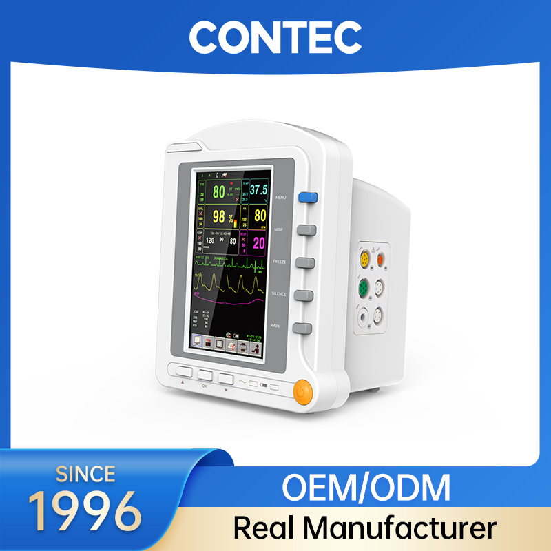 Portable Patient Monitoring System by Contec Cms6500 for Healthcare