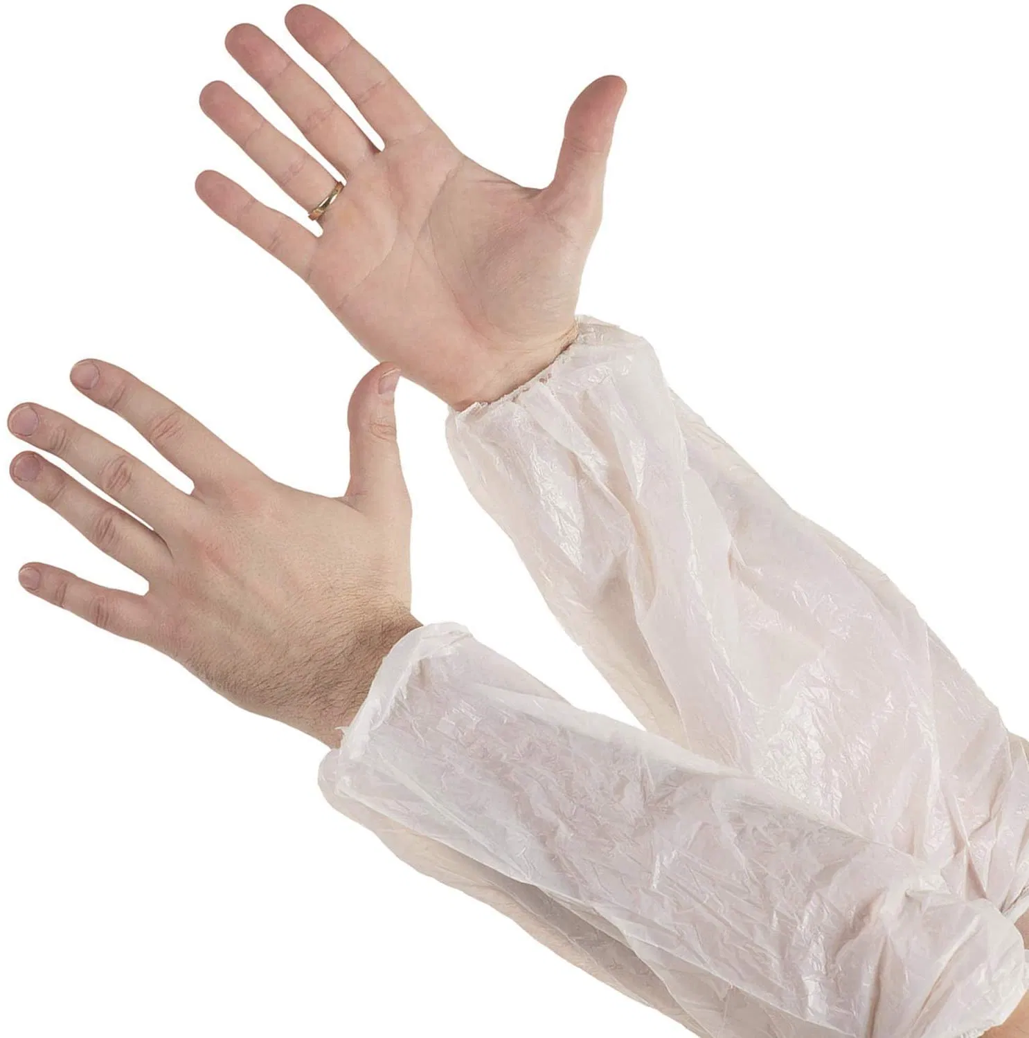 Waterproof Polyethylene PE Plastic Disposable Oversleeve