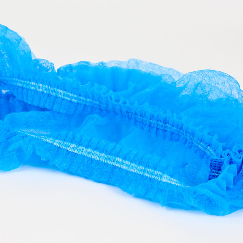 Disposable Nonwoven Hair Cover Clip Cap Strip Elastic Bouffant Cap