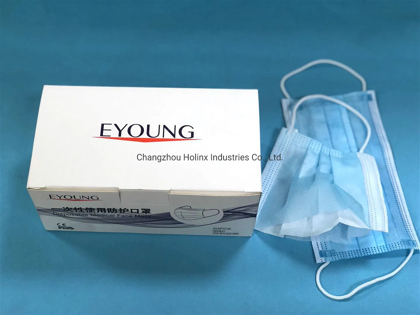 Wholesale Non Woven Medical 3ply-Disposable Protective Face Mask Hospital with Ce