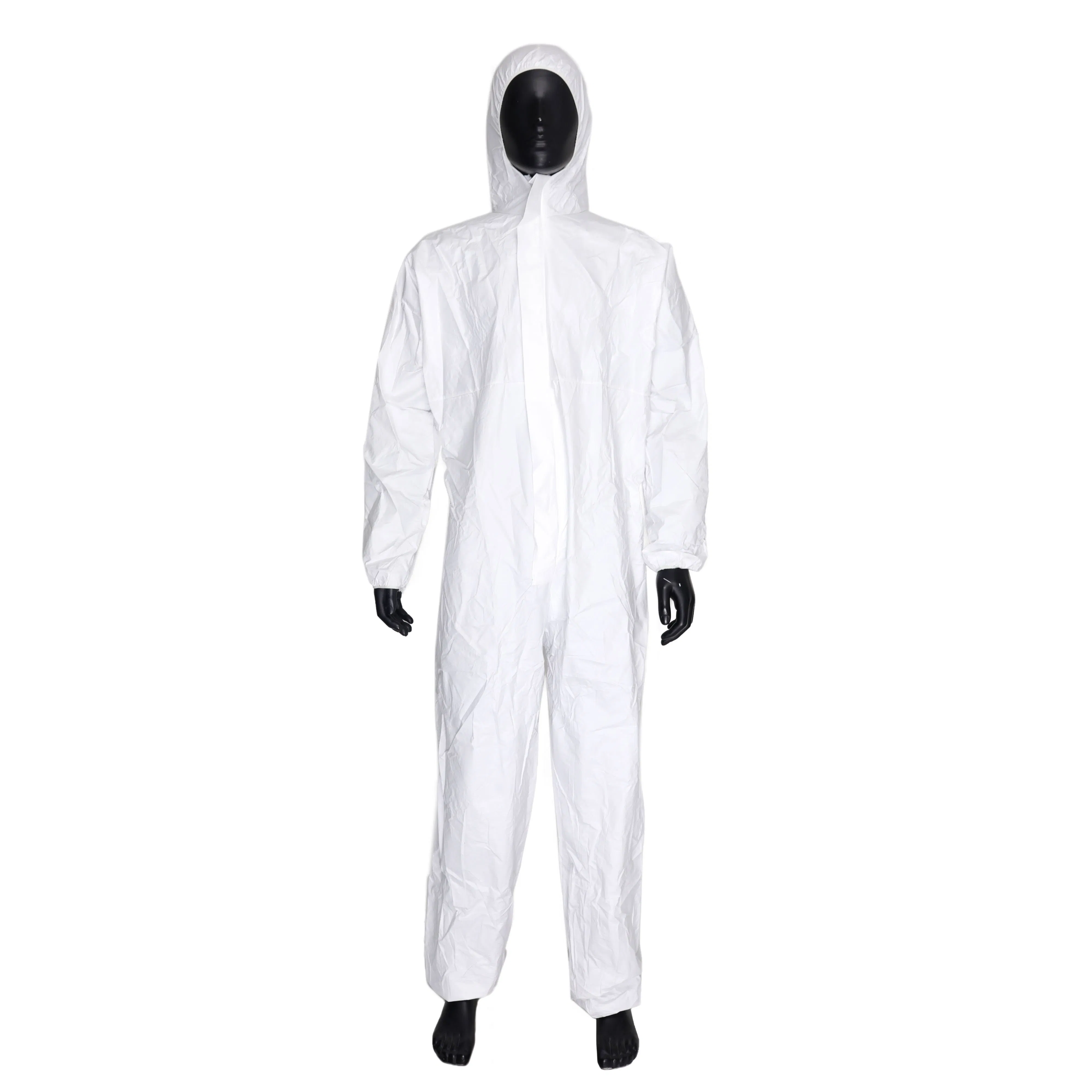 OEM Waterproof Chemical Resistant Safety Protective Microporous Type Disposable Coverall