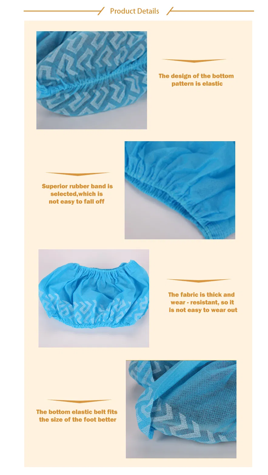 Disposable Shoe Cover Detail