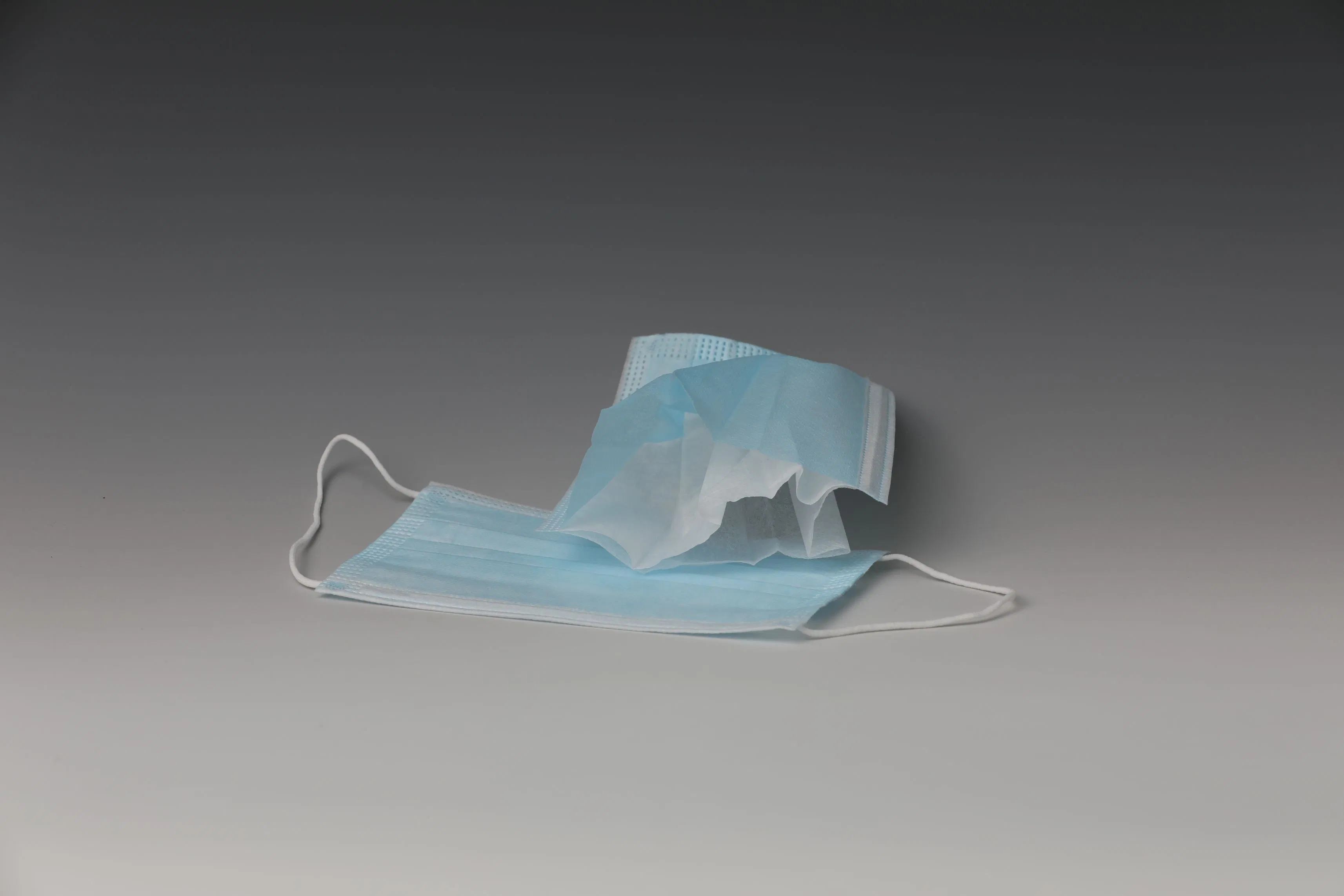 3-Ply Blue Black Disposable Non-Woven Medical Protective Face Mask