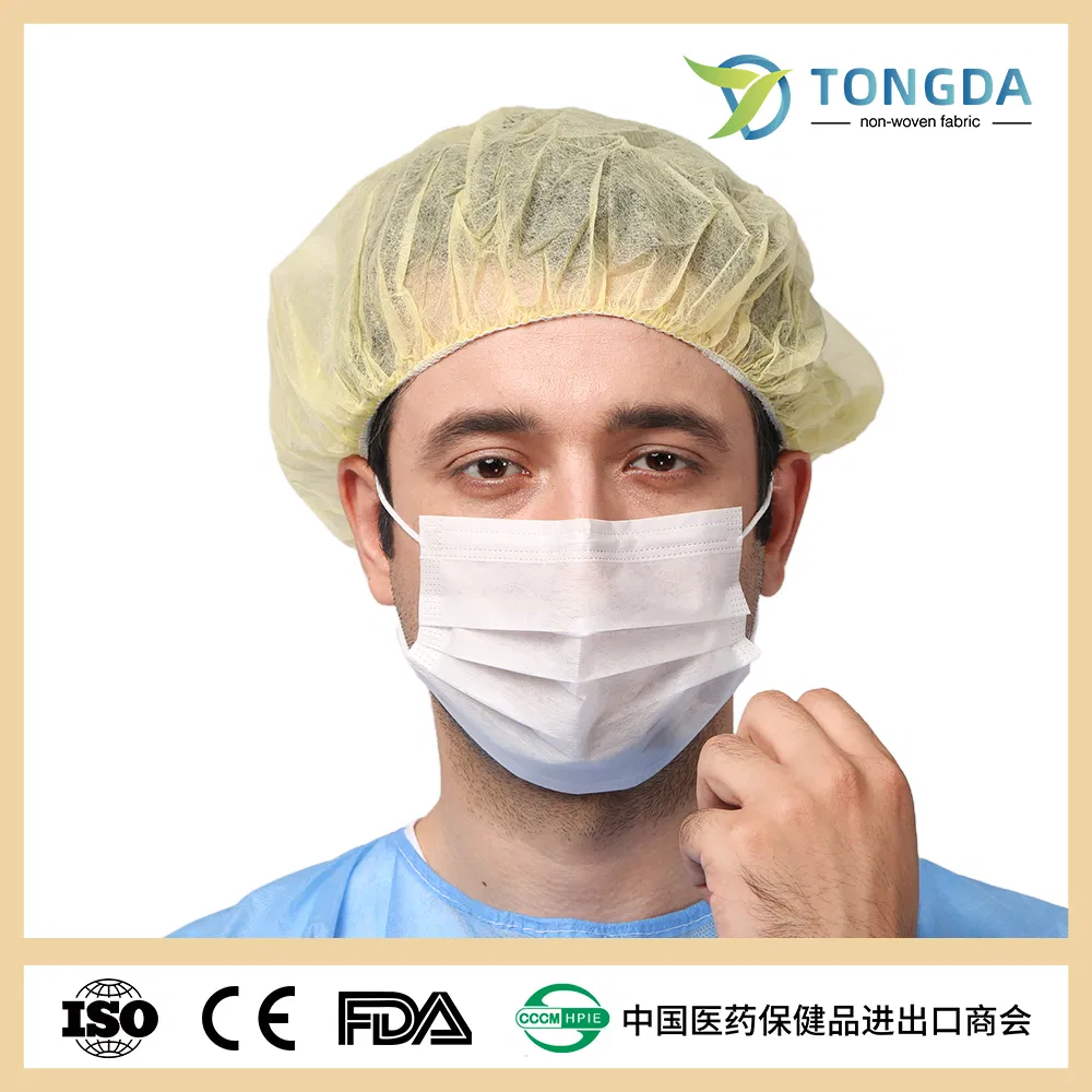 Disposable Nonwoven Medical Cap Bouffant Cap Doctor