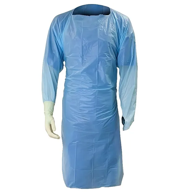 CPE Isolation Gown Front View