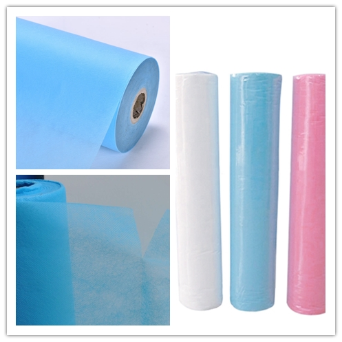 Nonwoven Bed Sheet Roll Waterproof Bed Sheet Hotel Disposable Exam Roll for Beauty Salon
