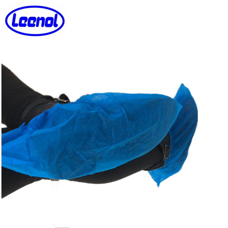 Leenol-Disposable Protective Waterproof Shoe Cover Anti-Slip Non-Woven Sleeve Shoe Covers