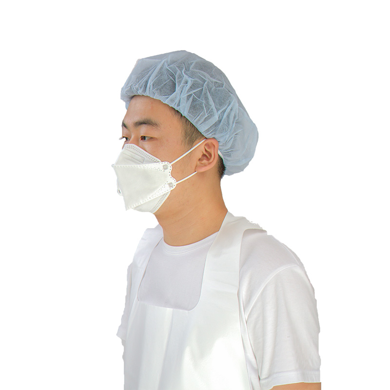 Disposable PP Non Woven Strip Clip Cap Strip Cap Disposable Caps for Sale