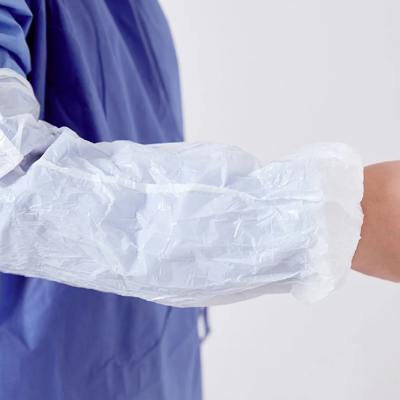 PP&PE Sleeves Non-Woven Fabric Oversleeves with Elastic Disposable Arm Sleeves Cover