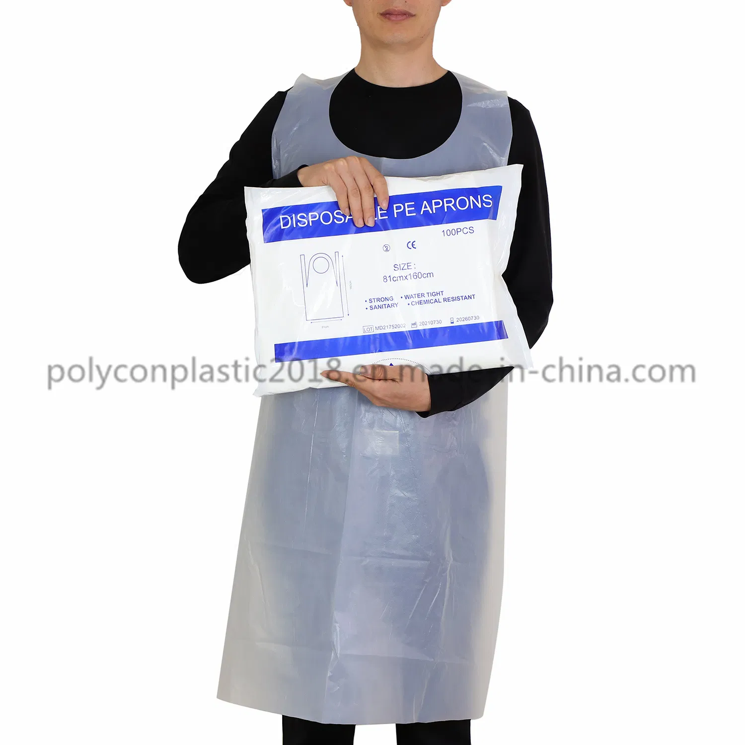 Disposable Plastic Aprons Waterproof for Adults