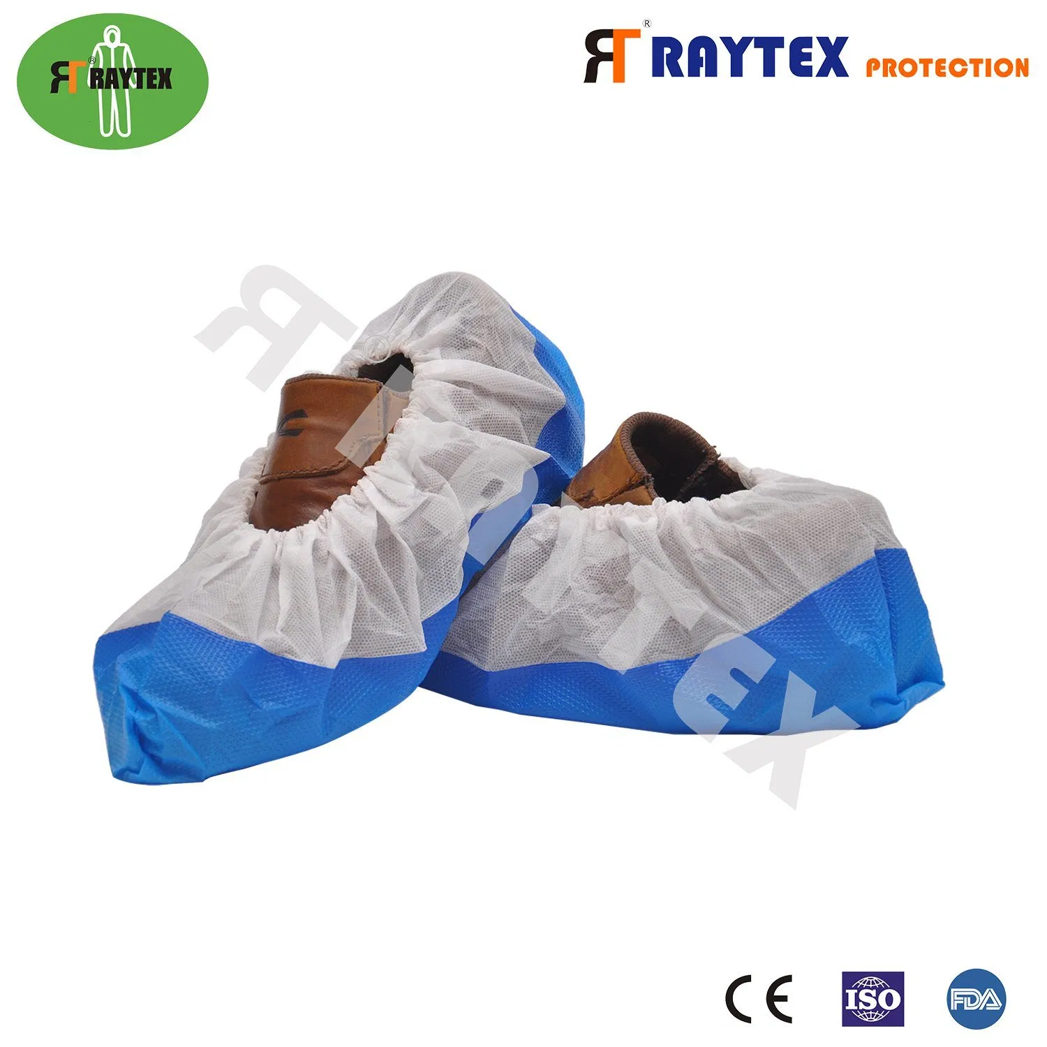 Machine Made Disposable PE/PP Non Woven Shoe Covers