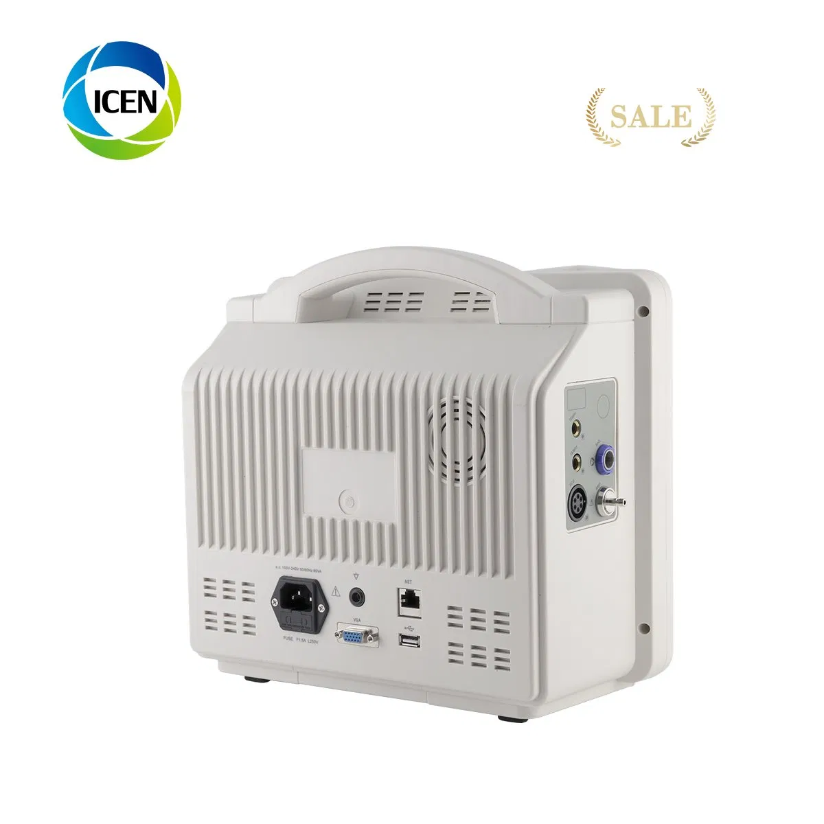 in-12b 8 Inch ICU Multi-Parameter Patient Monitor High Quality Portable Vital Signs Monitor