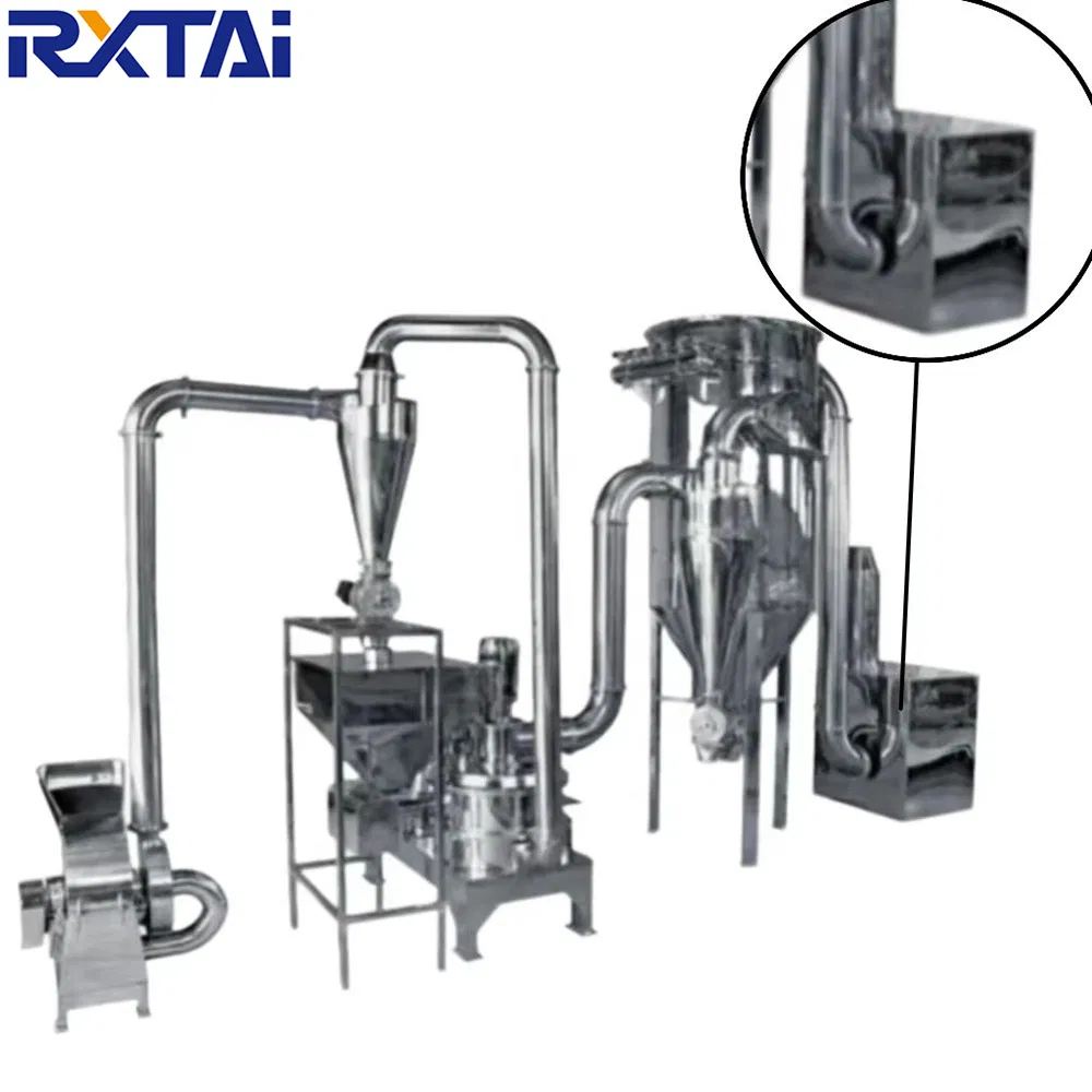 Compact - Designed Pharmaceutical Stir - Fried Fine Powder Grinding Device for Small - Scale Pharmaceutical Factories