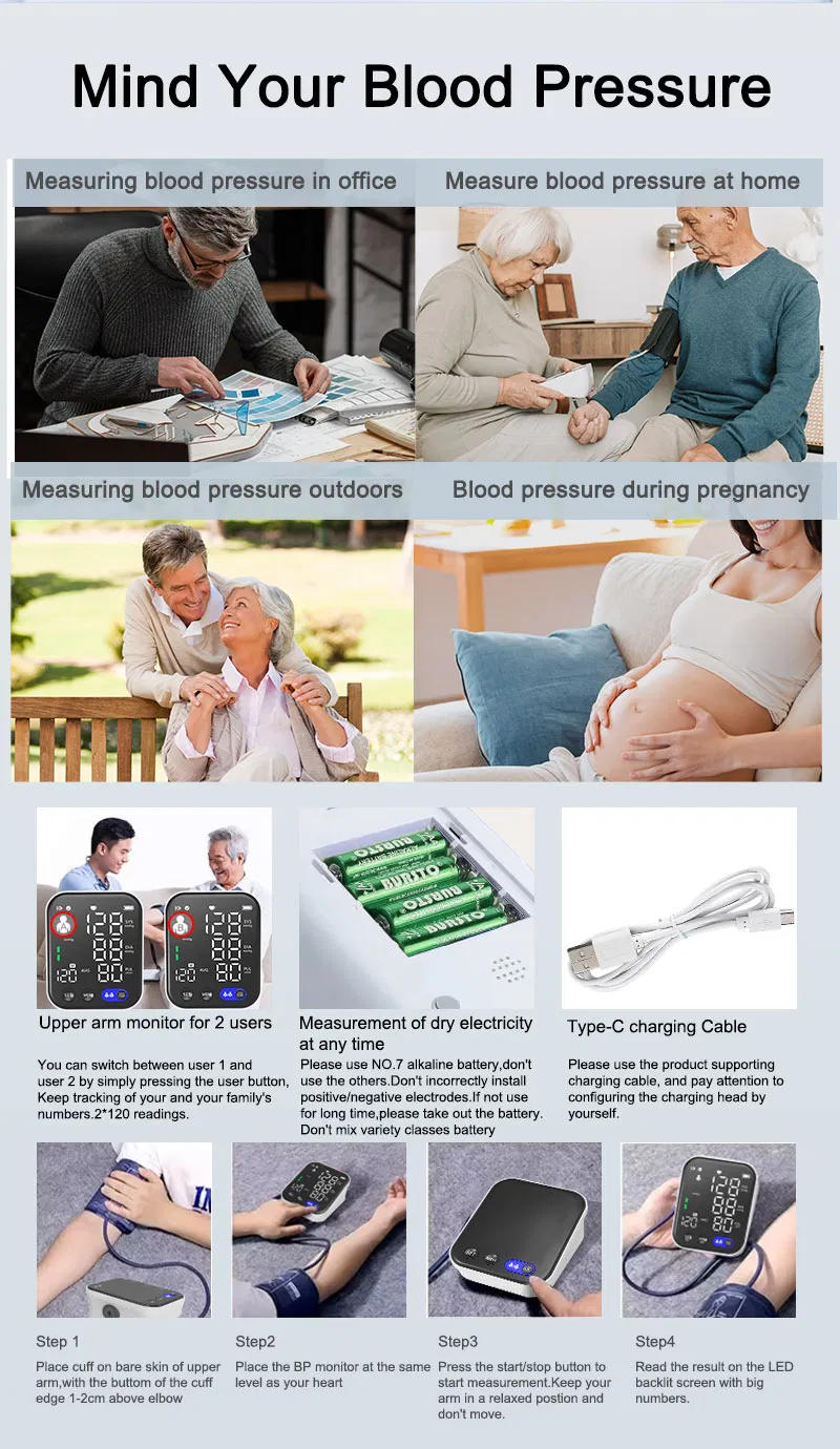 Blood Pressure Monitor Components