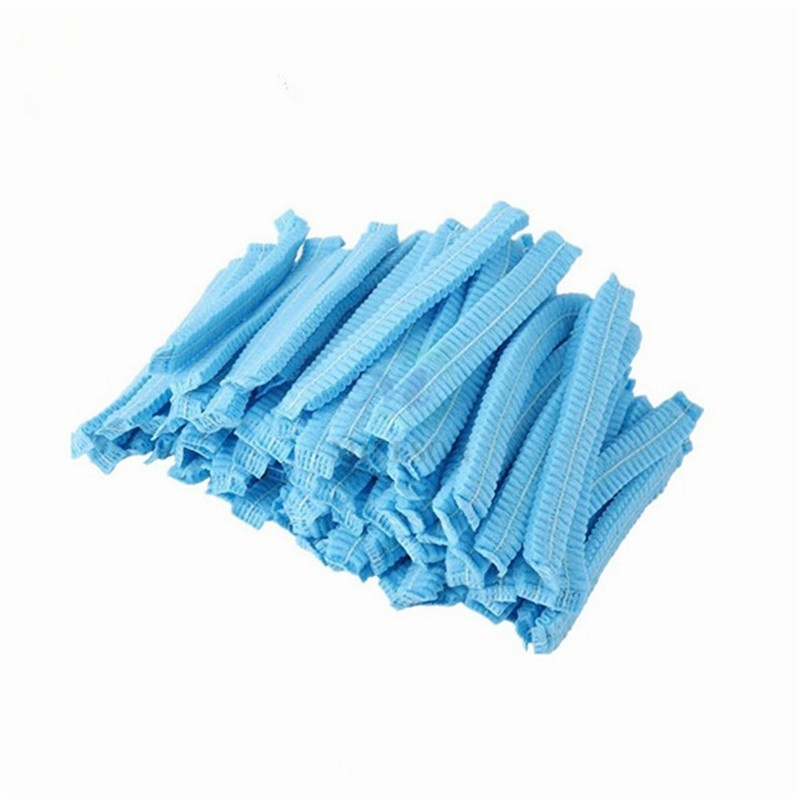 Disposable PP Non Woven Strip Cap Clip Cap Mop Cap Mob Cap Bouffant Cap