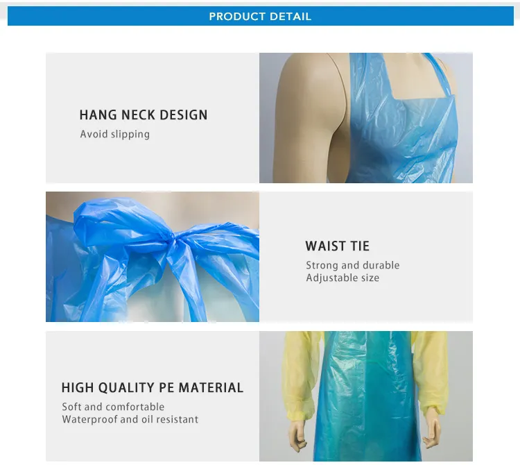 Disposable PE Apron View 2