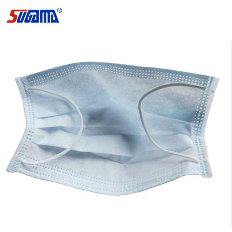 High-Quality 3ply Meltblown Non-Woven Disposable Medical Face Mask
