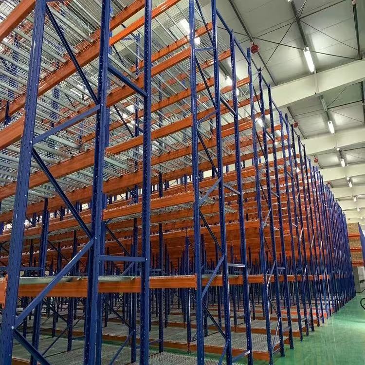 Industrial Galvanized Wire Mesh Decking with Corrosion Protection and Reinforced Edge for Warehouse Racks