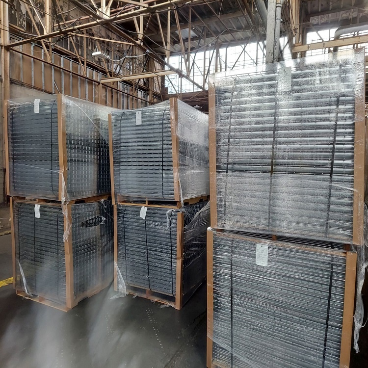 Galvanized Multi-Level Wire Mesh Decking Corrosion Protection Heavy-Duty Load Capacity Alirack Brand 50x50mm Mesh Grid for