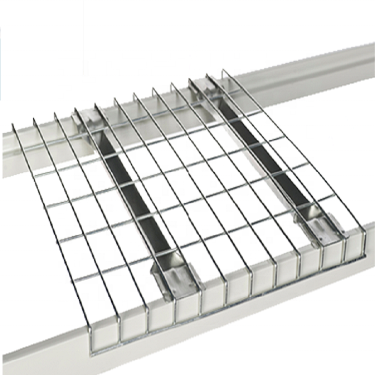 Industrial Galvanized Wire Mesh Decking with Corrosion Protection and Reinforced Edge for Warehouse Racks