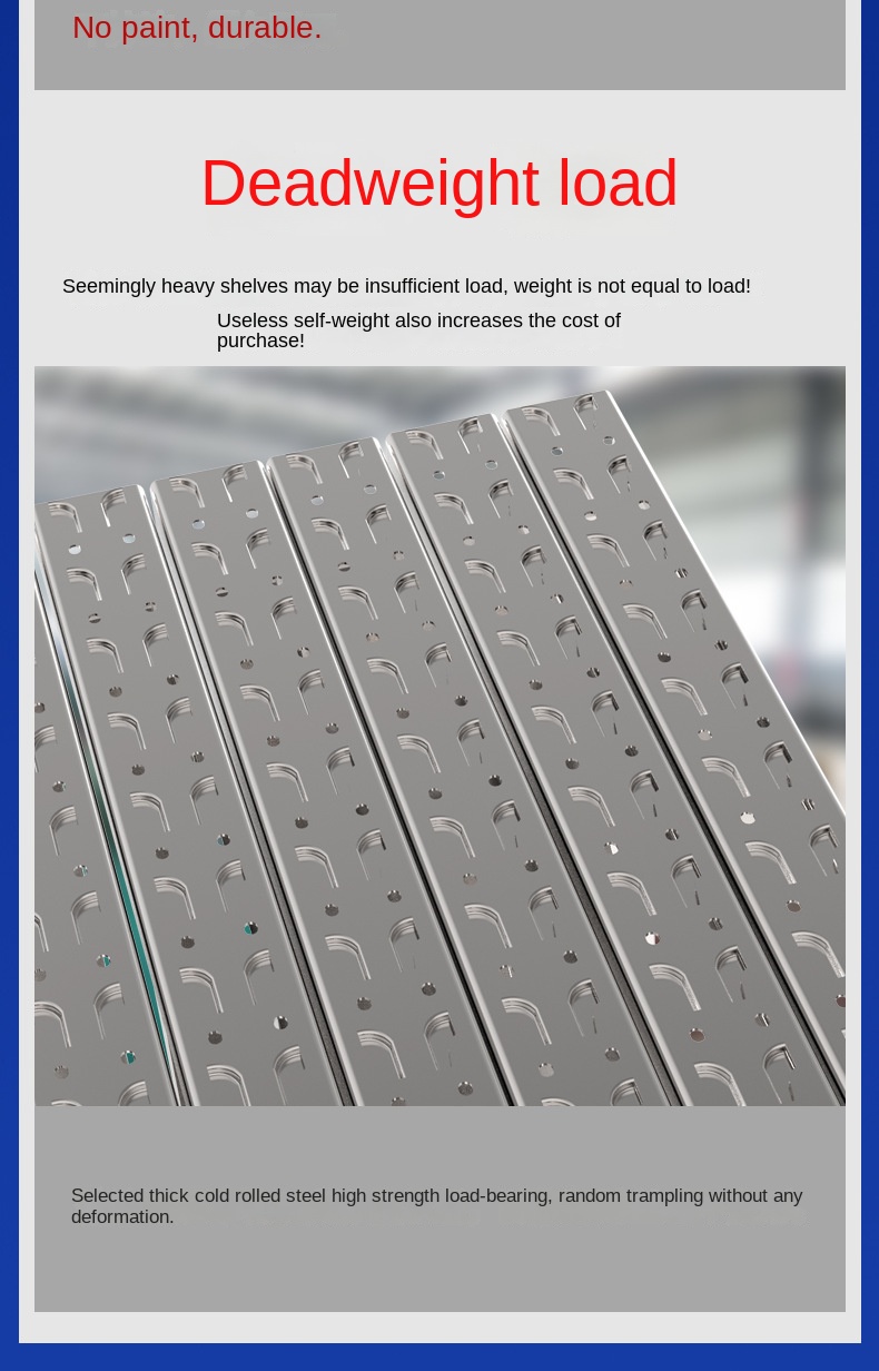 Adjustable 4-Layer 200 500KG Medium Duty Metal Powder Coated Freestanding Warehouse Storage Racks with Corrosion Protection