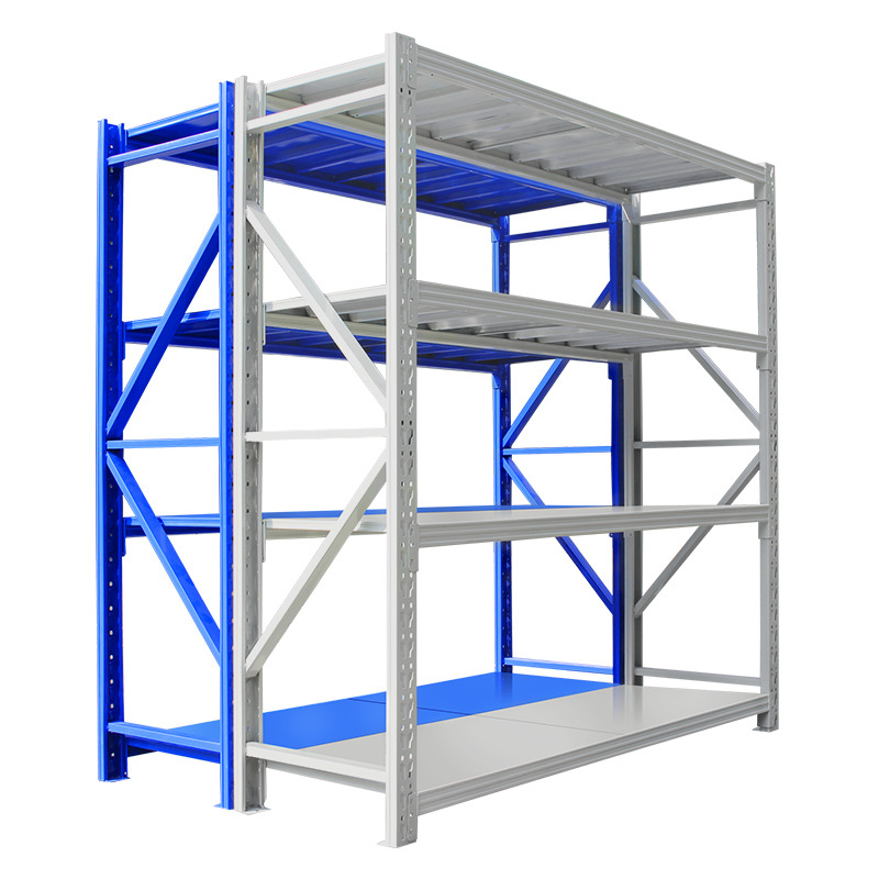Alirack Durable Industrial Steel Multi-Level Warehouse Shelving Corrosion Protection Electrostatic Powder Coating Adjustable
