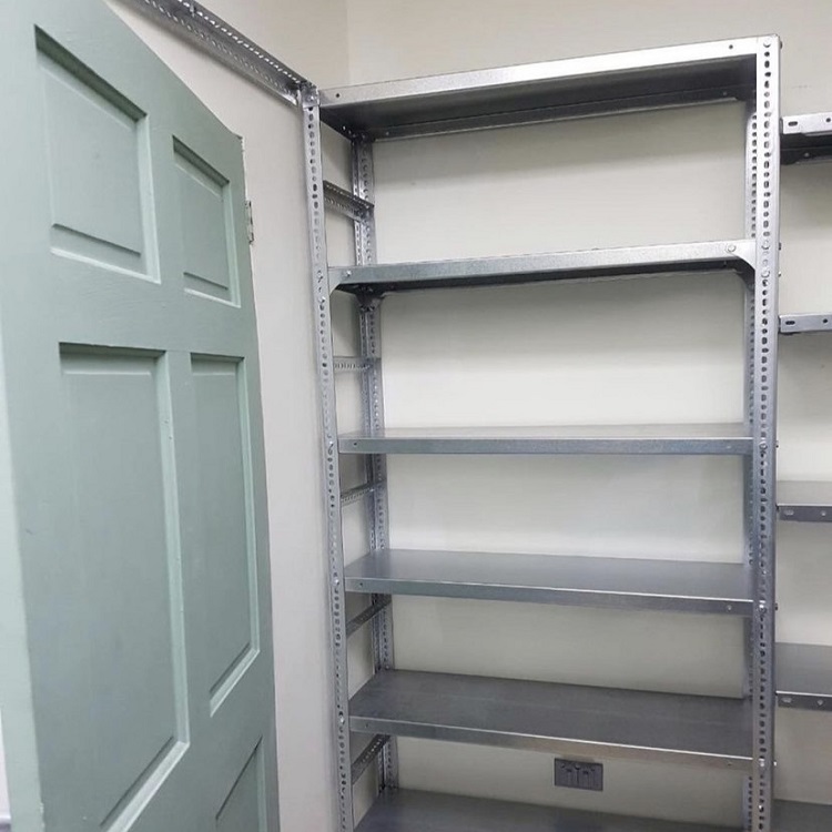Alirack Anti-Corrosion Galvanized Corrosion Protection 5-Layer Adjustable Durable Slotted Cold Rolled Steel Freestanding Rack